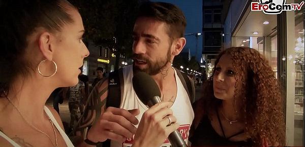  Cuckhold Casting in Stuttgart - Freund muss Freundin zugucken beim Pornocasting Date